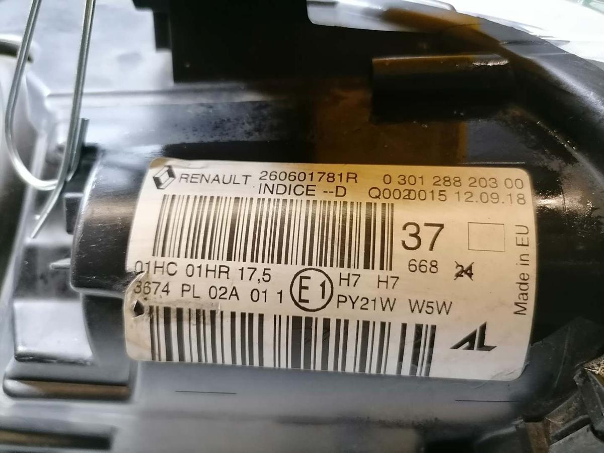 Renault Megane 3 original Scheinwerfer vorn links Halogen 2. Facelift ab 2014 Bj.2015